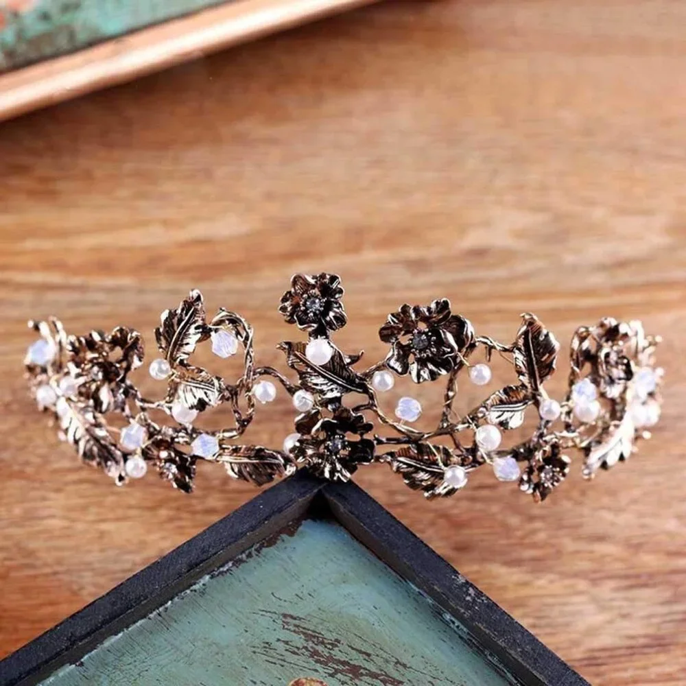 NEW Gold GreekTiara Crown Ethereal Bridal Bride Wedding ✨✨🔥💕💕 Beautiful